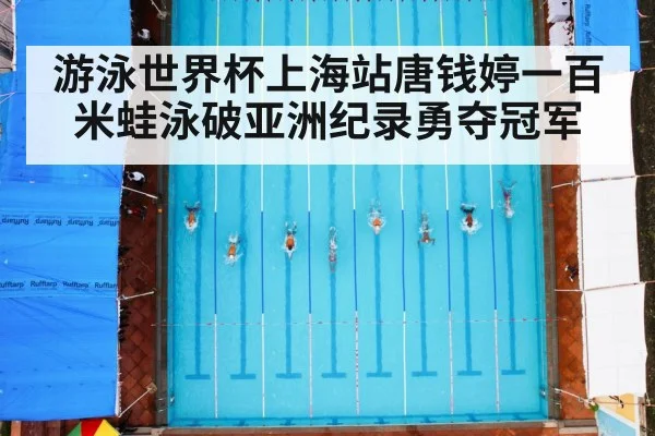游泳世界杯上海站唐钱婷一百米蛙泳破亚洲纪录勇夺冠军